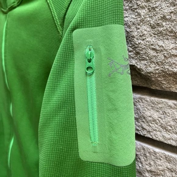 Arc'teryx Delta Covert Ninja Hoodie Zip Up Jacket Green small gorpcore polartec - Picture 6 of 12